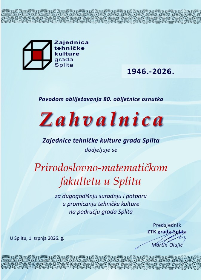 zahvalnica zahvalnica